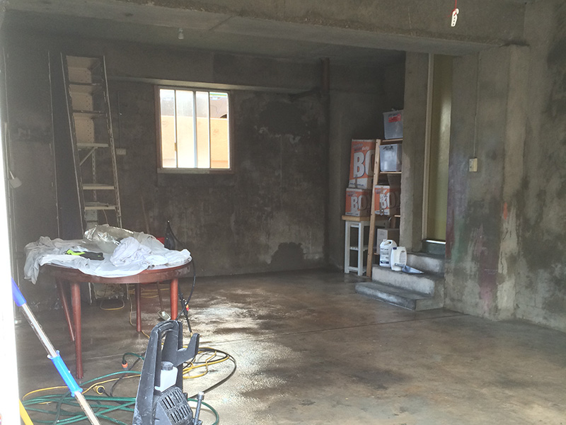 Before-Bondi Garage Conversion Renovation